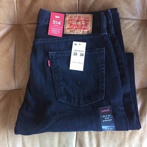 NWT men’s Levi 514